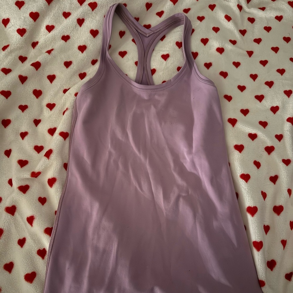 Lilac Racerback Tank Top LULU